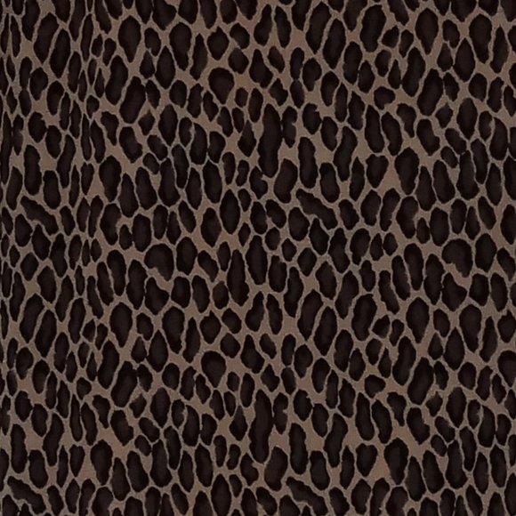 EZ Town Leopard Print pull on Maxi skirt, marked M, fits like a Small - Picture 5 of 5